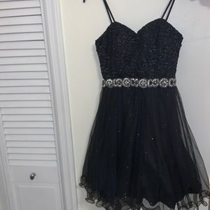 Cocktail dress with tag
